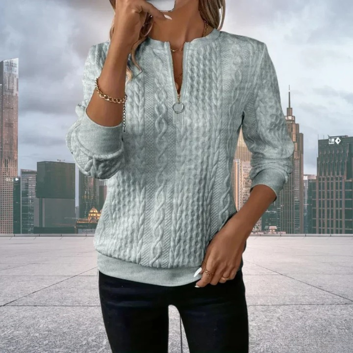 Alarry | Zip-Up Sweater