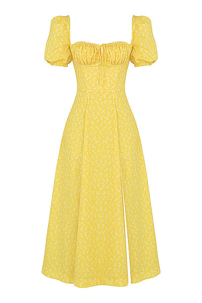 Aviana - Bloom Puff Sleeve Dress