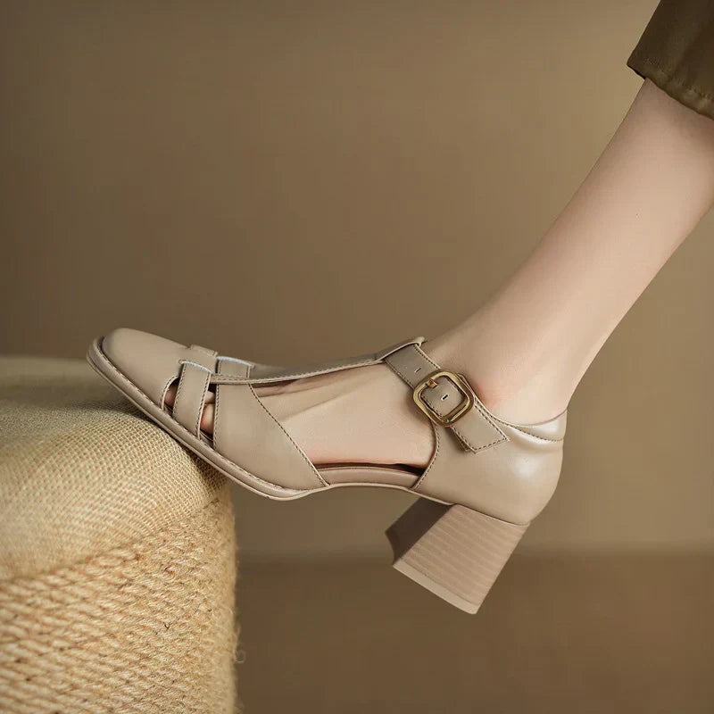 Michela - Square Toe Sandals