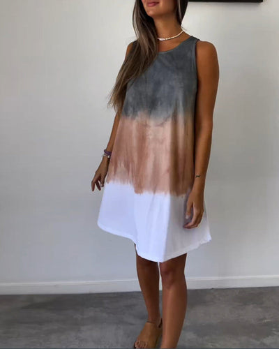 Vionette - Casual Gradient Dress