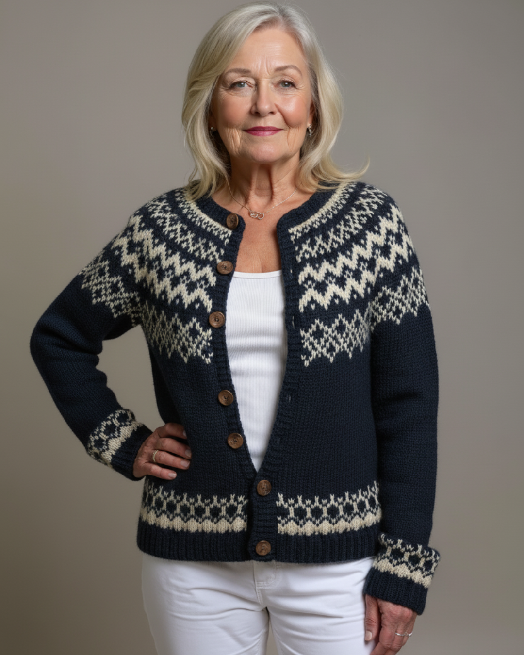 Hadley - Classic Cozy Vintage Cardigan