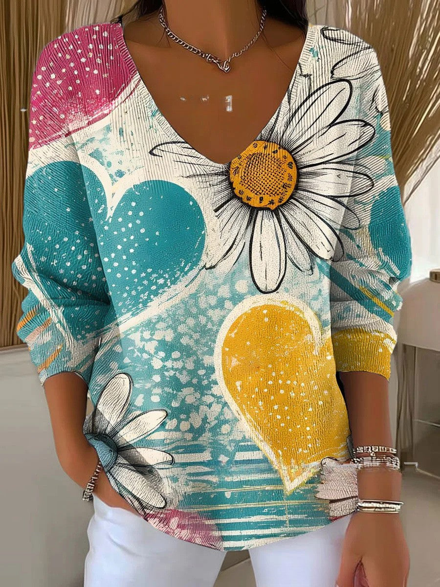 Julie's – Sweater with V Neck