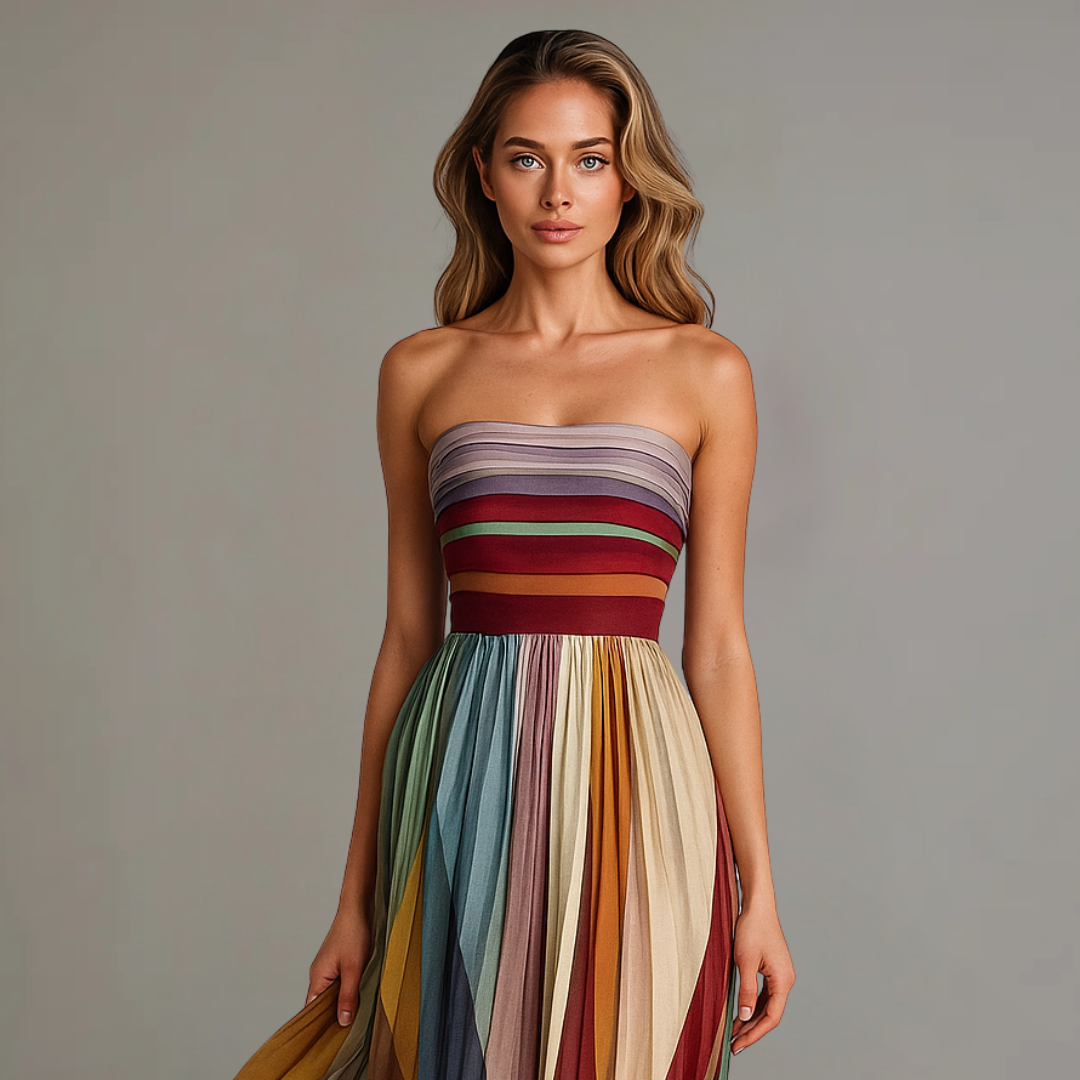 Julie's® | Colorful Maxi Dress