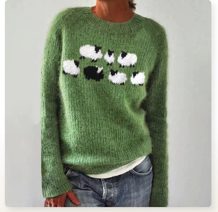 Addison - Cozy Icelandic Knit Sweater