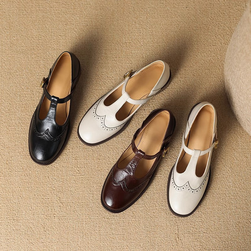 Gianna - T-Bar Mary Jane Shoes