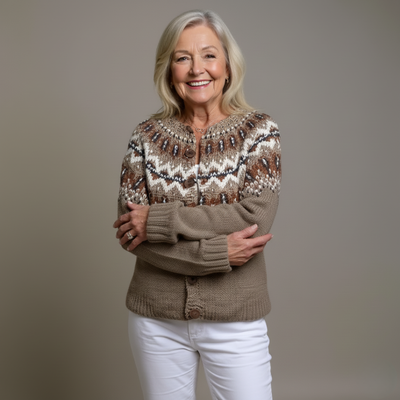 Adeline - Handcrafted Vintage Cardigan