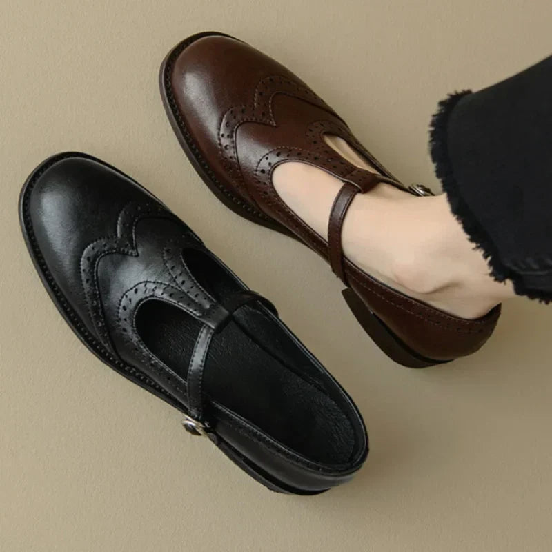 Ellie - Elegant T-Strap Mary Janes