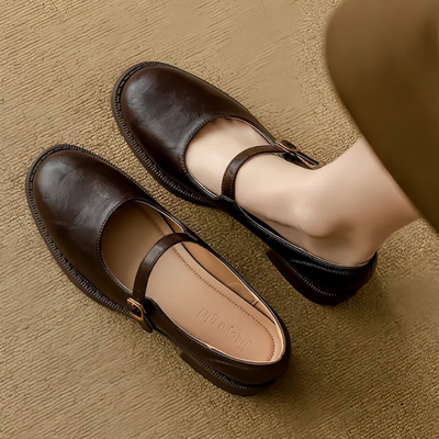 Kathy - Classic Comfort Mary Janes Made Of Leather