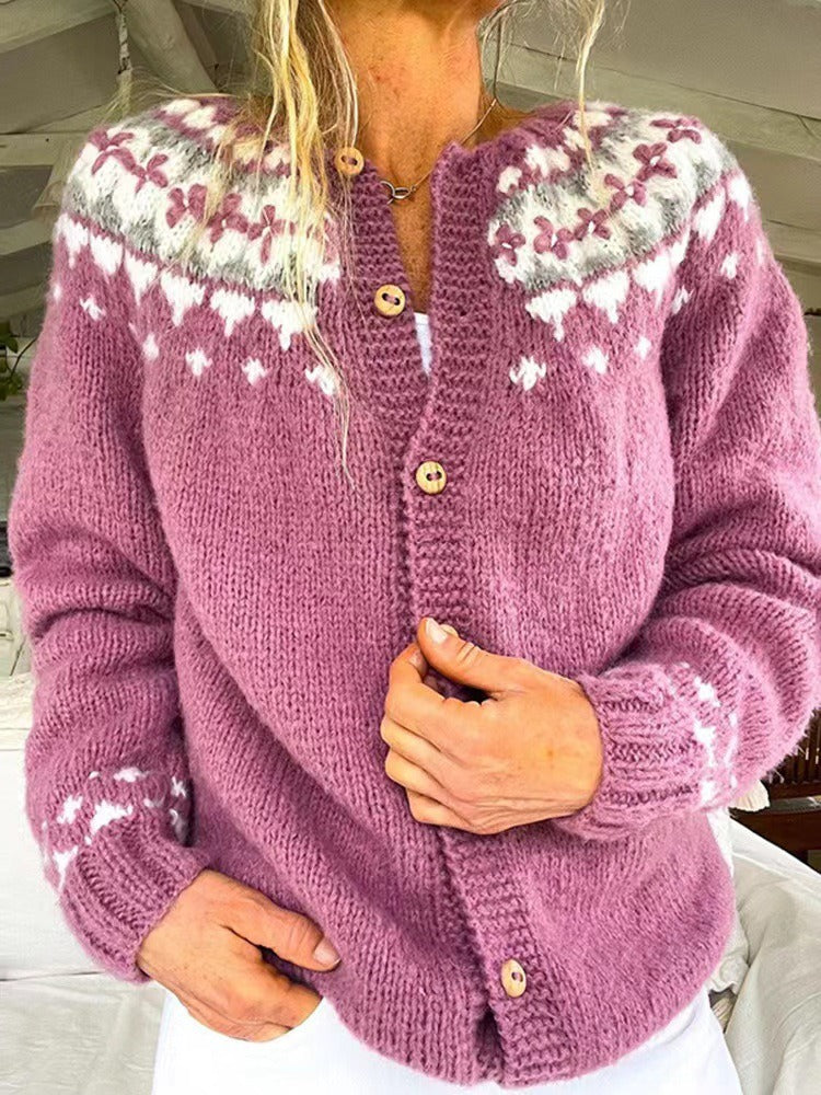 Maya - Cozy Vintage-Inspired Cardigan