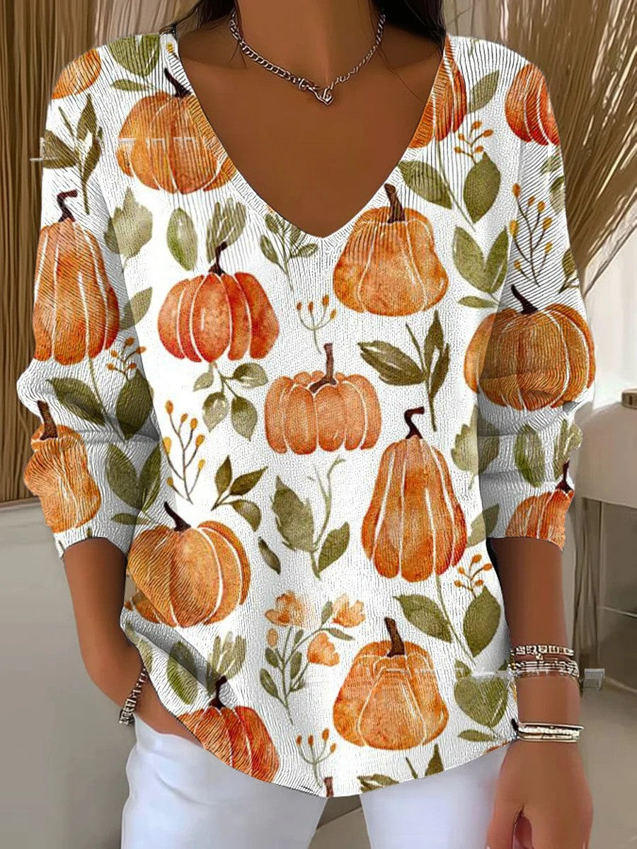 Julie's – V-neck sweater with V-neckline