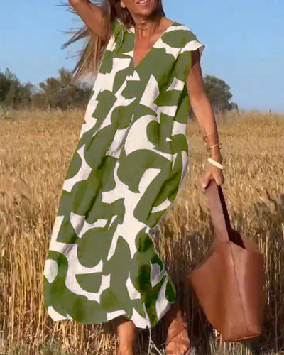 Kendall - Relaxed Abstract Dress