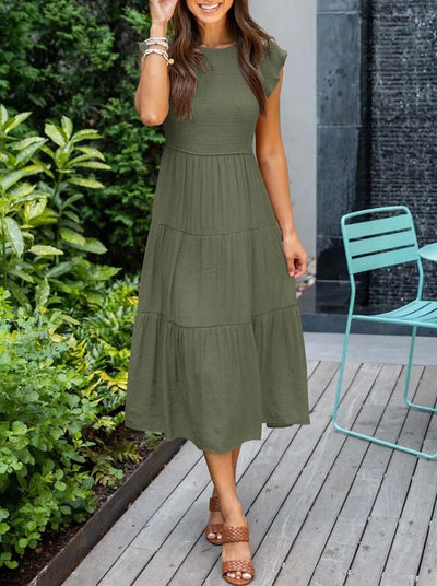 Marlene - Elegant Dress with Tummy Coverage