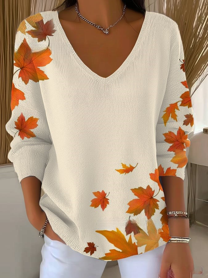 Julie's – Sweater with V-Neck