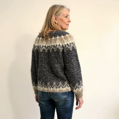 Samantha - Classic Wool Knit Sweater
