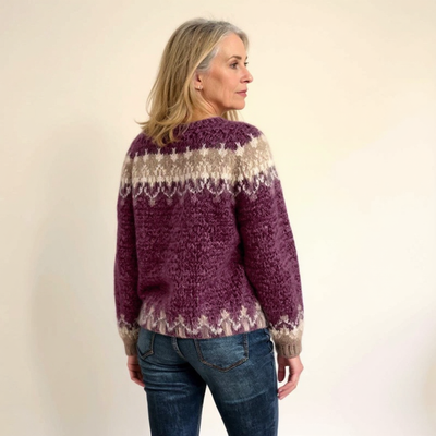 Samantha - Classic Wool Knit Sweater