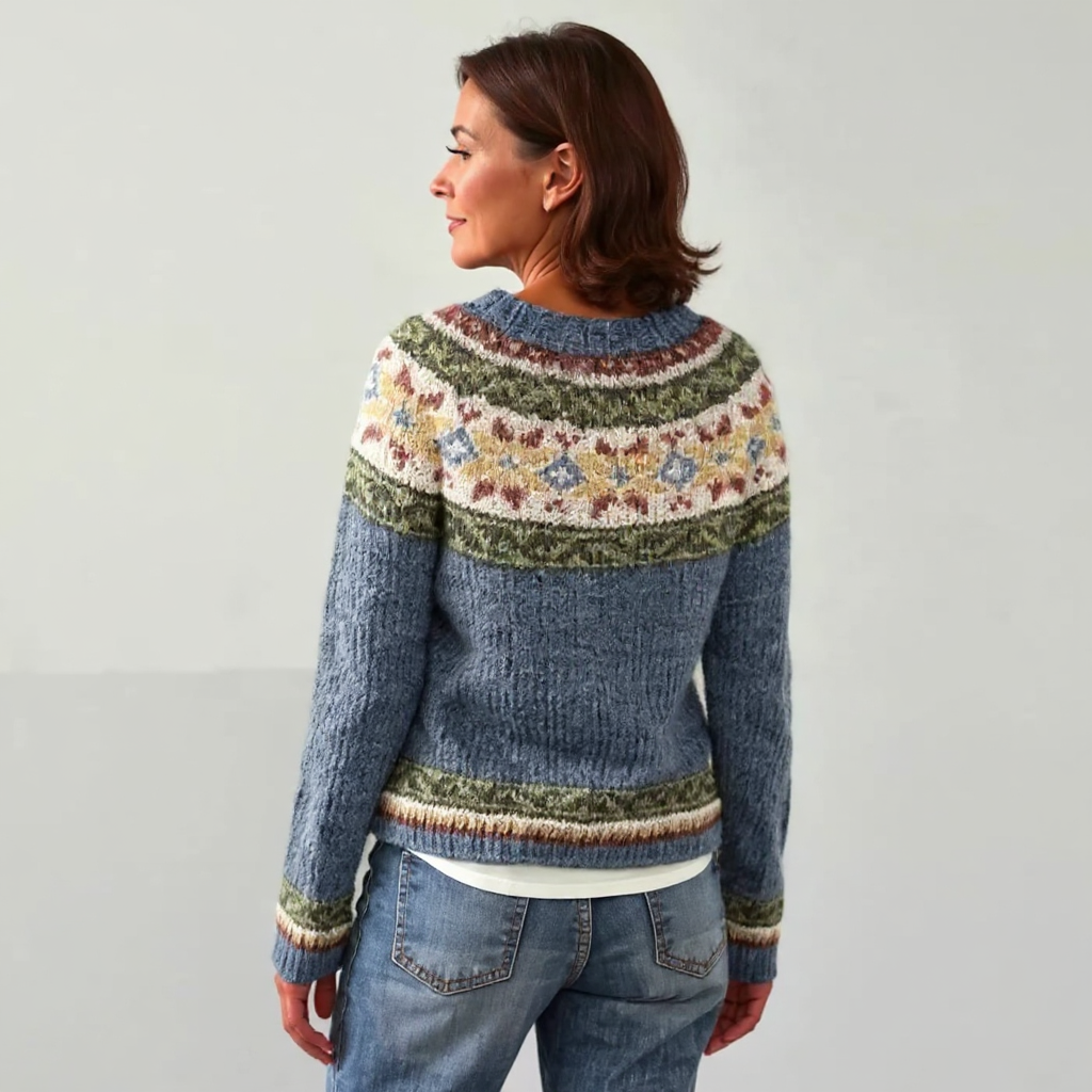 Lucy - Timeless Nordic Knit Sweater