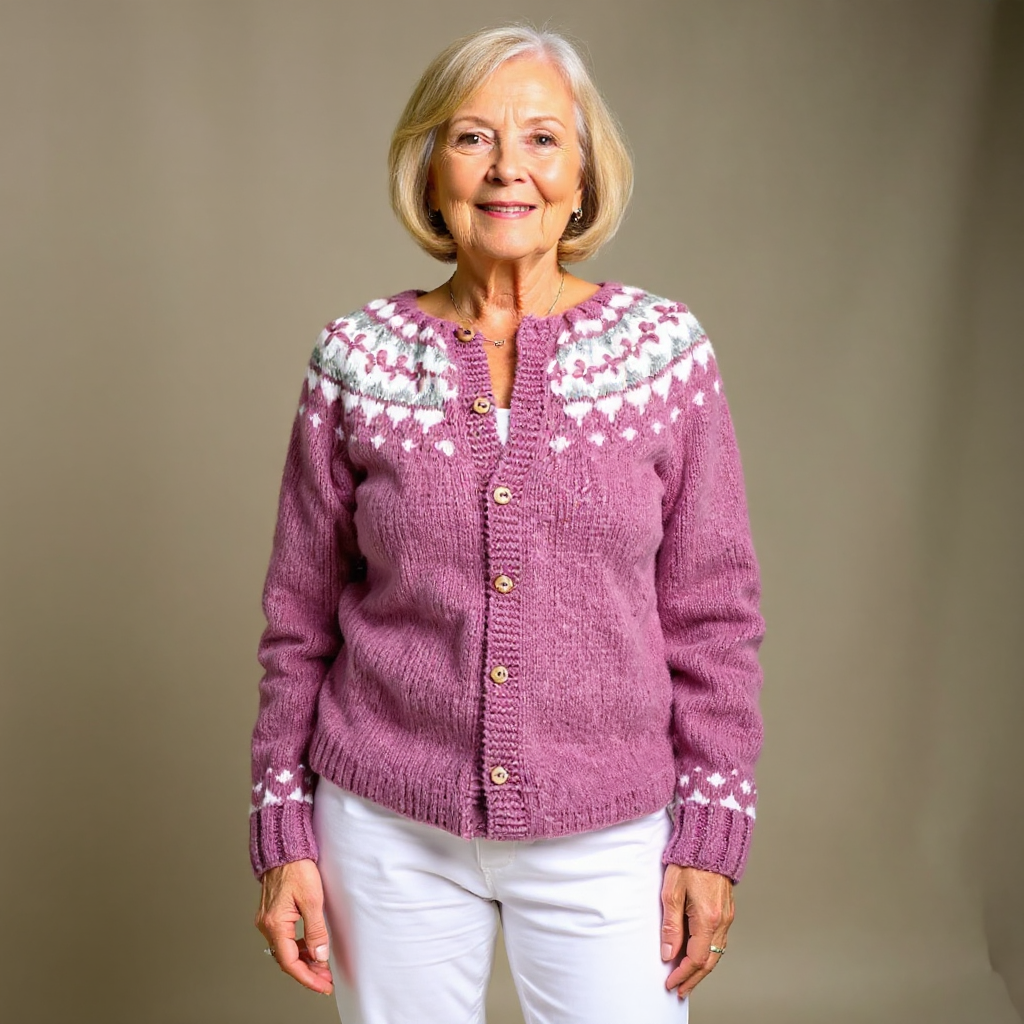 Maya - Cozy Vintage-Inspired Cardigan
