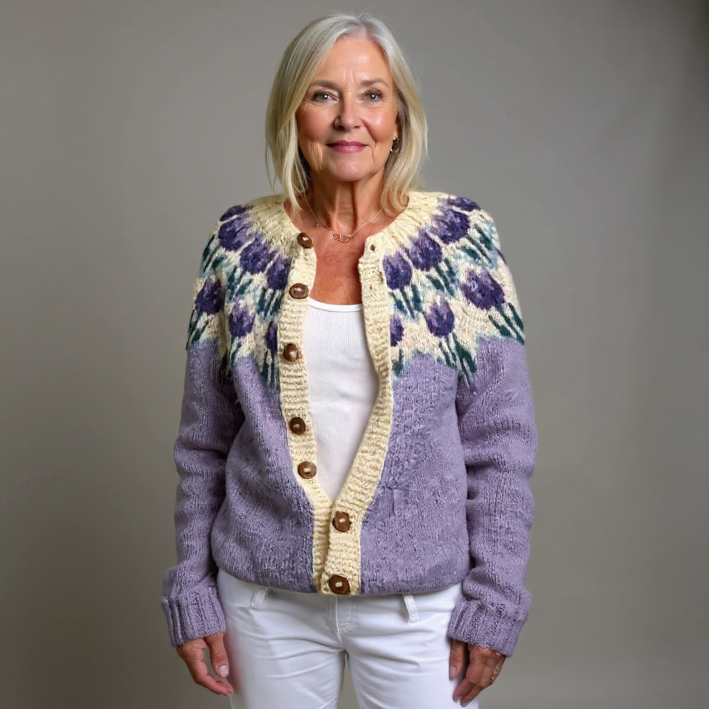 Josephine - Classic Warm Vintage Cardigan