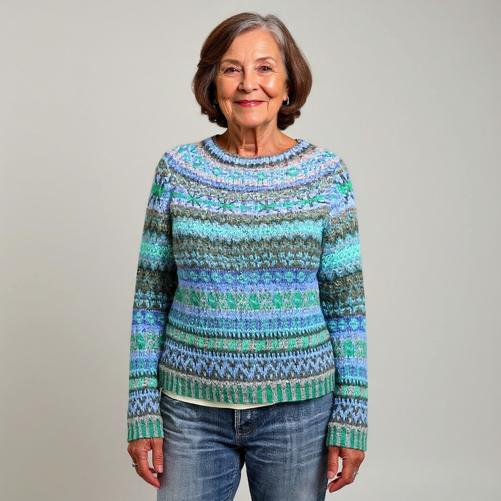 Audrey - Cozy Icelandic Knit Sweater
