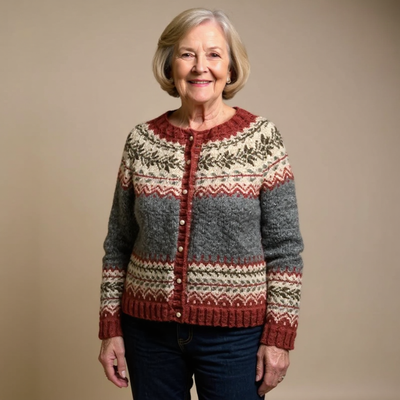 Atasha - Stylish Icelandic Cardigan