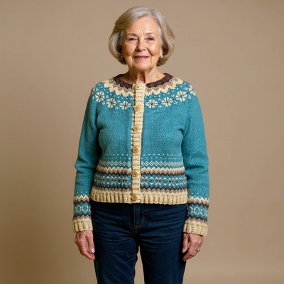 Allaira - Handcrafted Vintage Cardigan