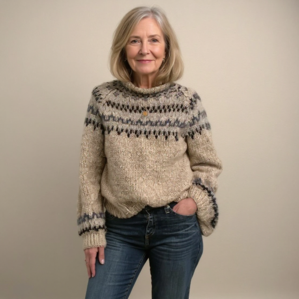 Ashley - Genuine Icelandic Knit Sweater