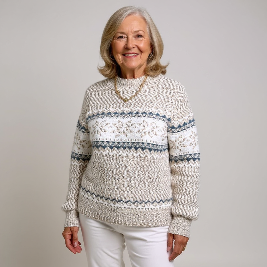 Melanie - Cozy Vintage-Inspired Sweater