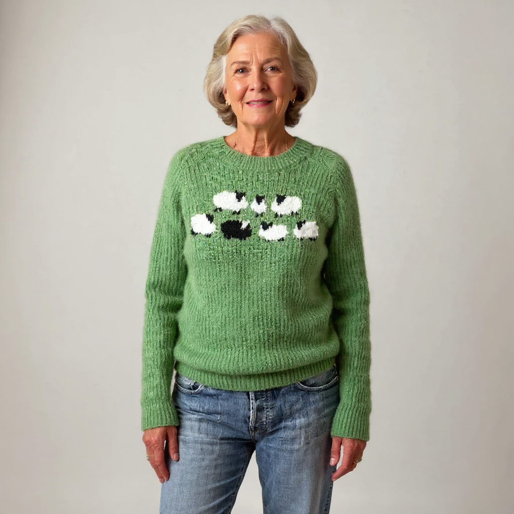 Addison - Cozy Icelandic Knit Sweater