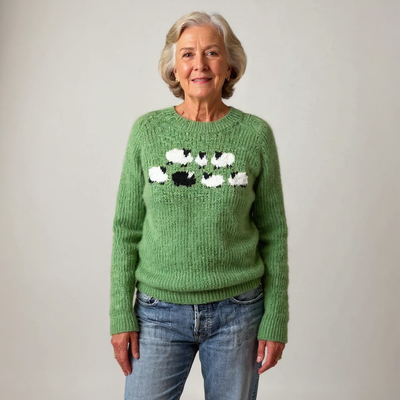 Addison - Cozy Icelandic Knit Sweater