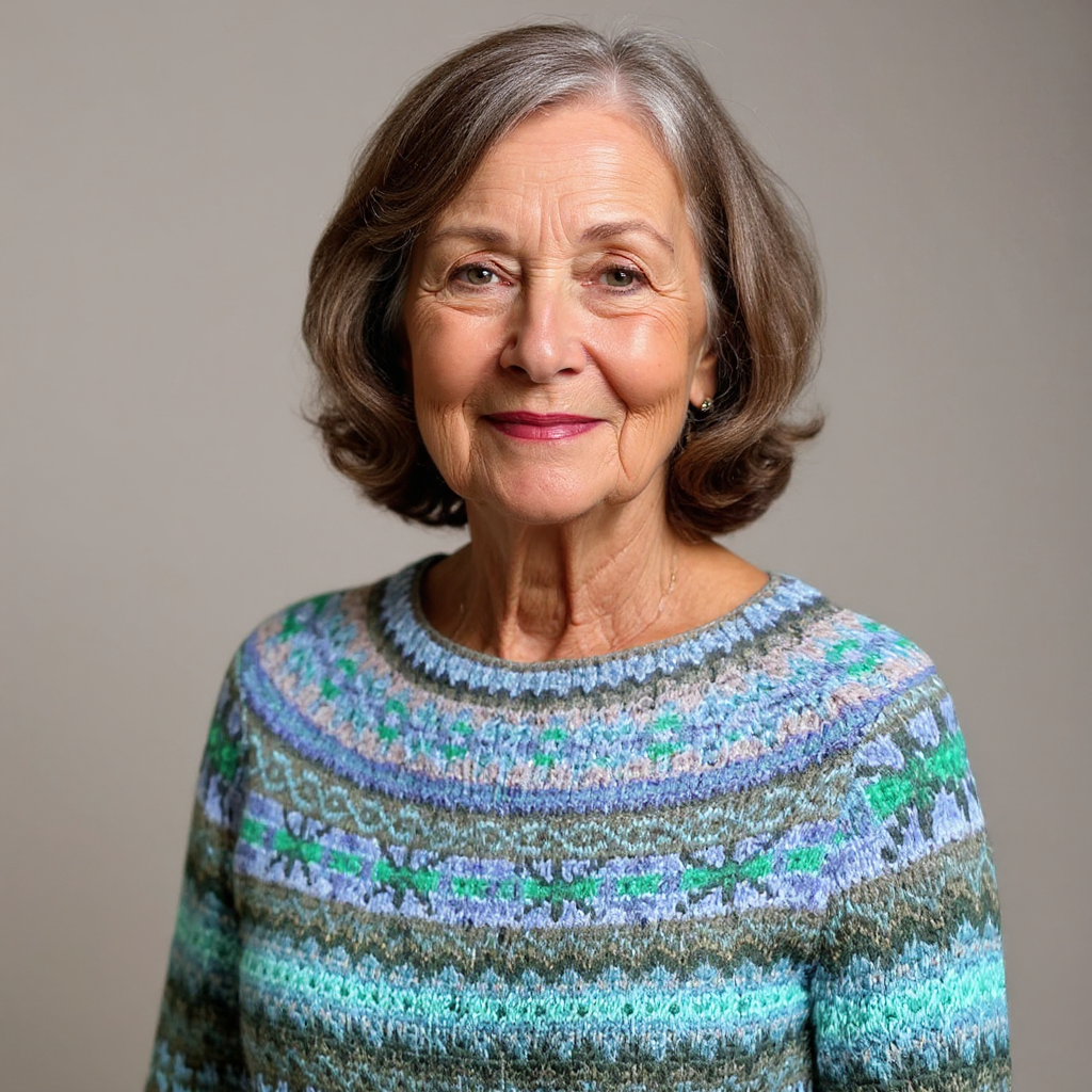Audrey - Cozy Icelandic Knit Sweater