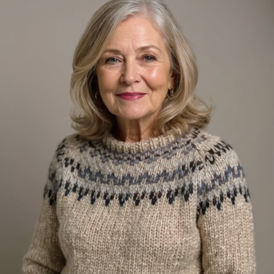 Ashley - Genuine Icelandic Knit Sweater