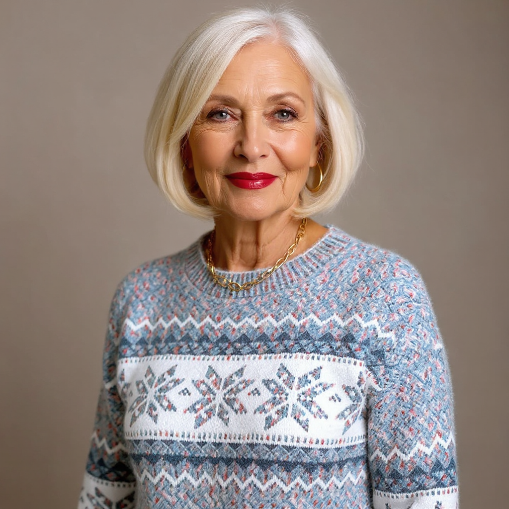 Melanie - Cozy Vintage-Inspired Sweater
