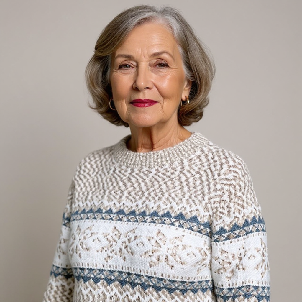 Melanie - Cozy Vintage-Inspired Sweater
