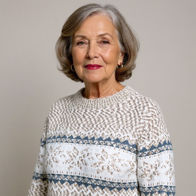 Melanie - Cozy Vintage-Inspired Sweater