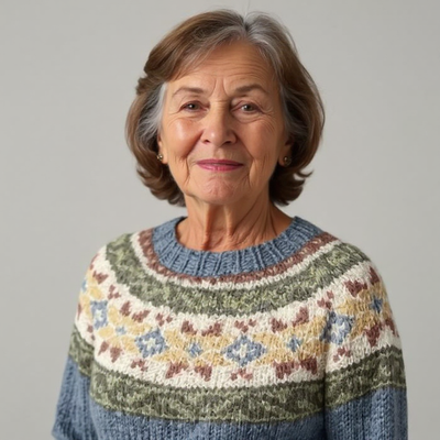 Lucy - Timeless Nordic Knit Sweater