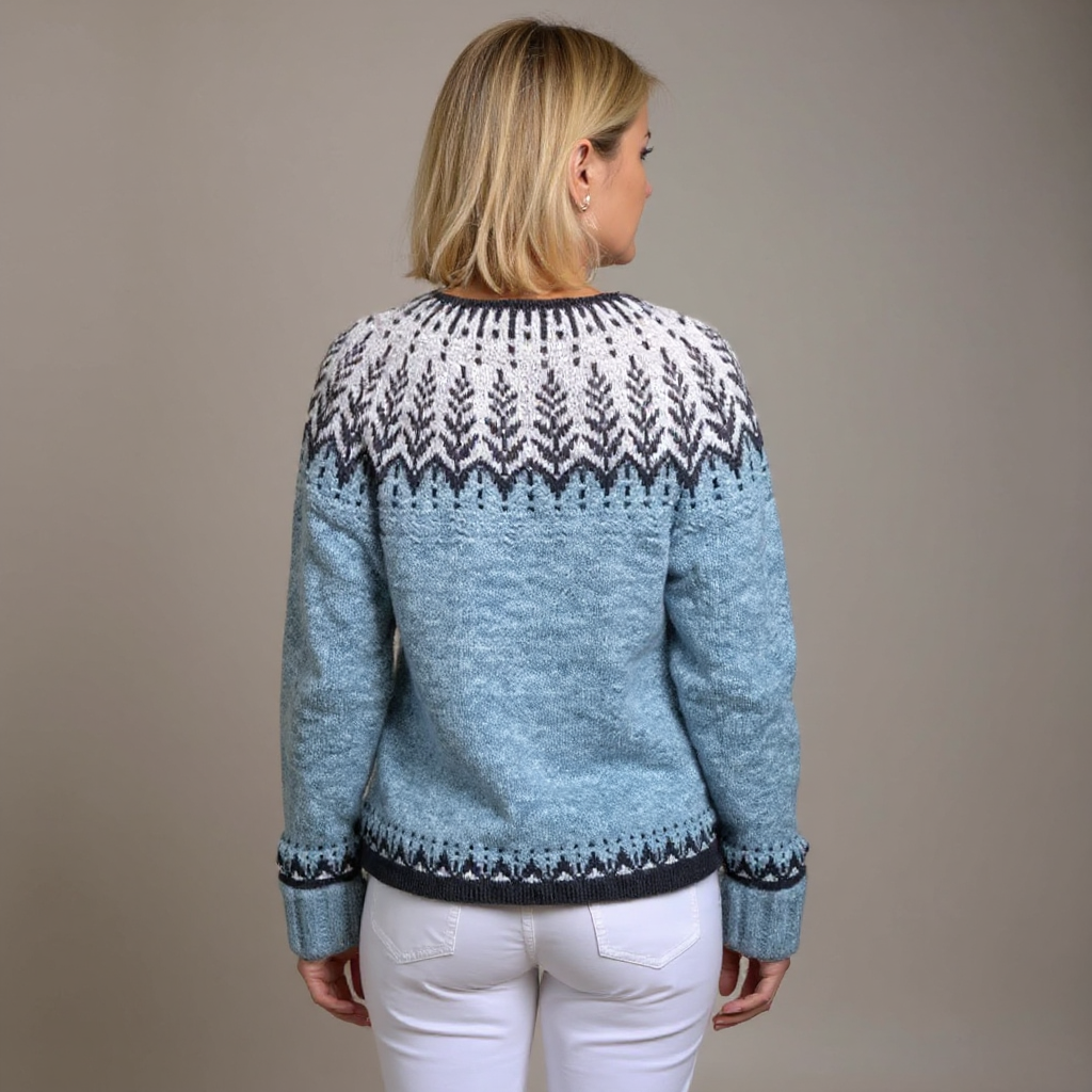 Clara - Retro Knit Cardigan
