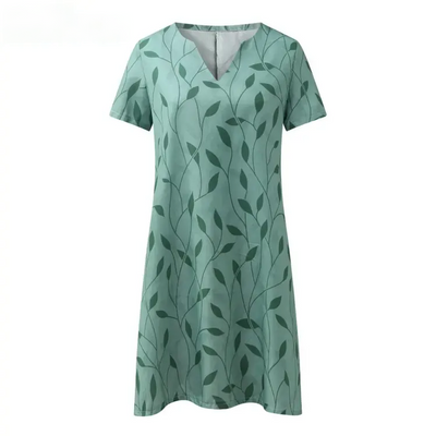 Caity - Casual Printed Dress