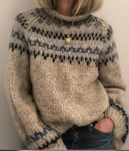 Ashley - Genuine Icelandic Knit Sweater