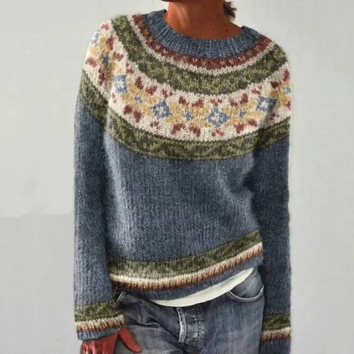 Lucy - Timeless Nordic Knit Sweater