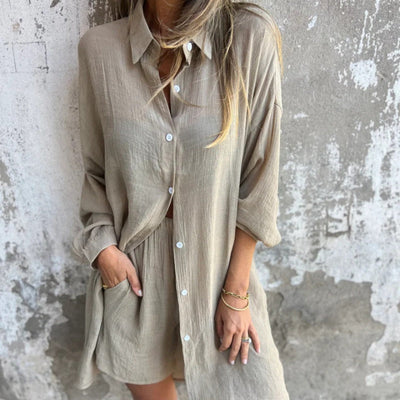 Lyrie - Relaxed Polo Set
